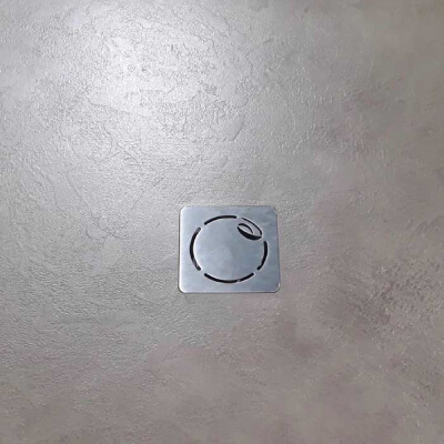 microcement shower floor